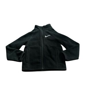 Nike Kids Black Fleece Jacket